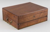 WALNUT LAP DESK 19TH CENTURY H