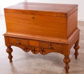 WALNUT LIFT TOP CHEST FROM EAS