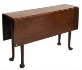 WALNUT QUEEN ANNE DUAL TABLEWa