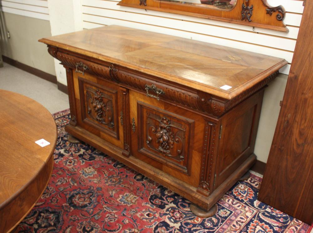 WALNUT RENAISSANCE REVIVAL