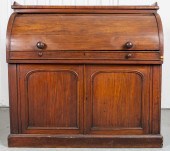 WALNUT ROLLTOP DESK Walnut rol