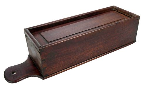 WALNUT SLIDING CANDLE
