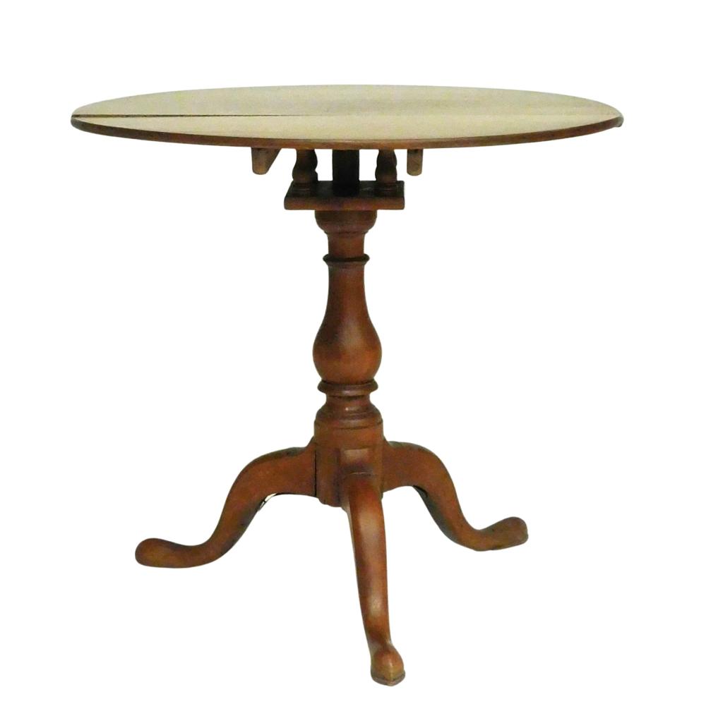 WALNUT TEA TABLE, PROBABLY NEW