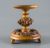 WALNUT TREEN STANDAn early 19t