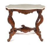 WALNUT VICTORIAN TURTLETOP DOG