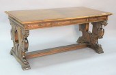 WALNUT WRITING TABLE HAVING WI