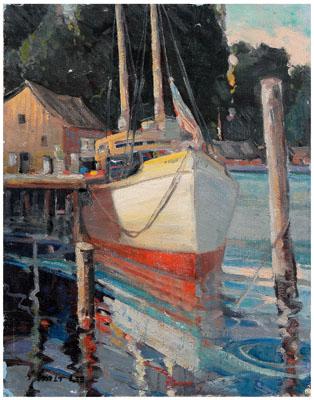 Walt Alonzo Lee painting