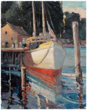 Walt Alonzo Lee painting (Cali