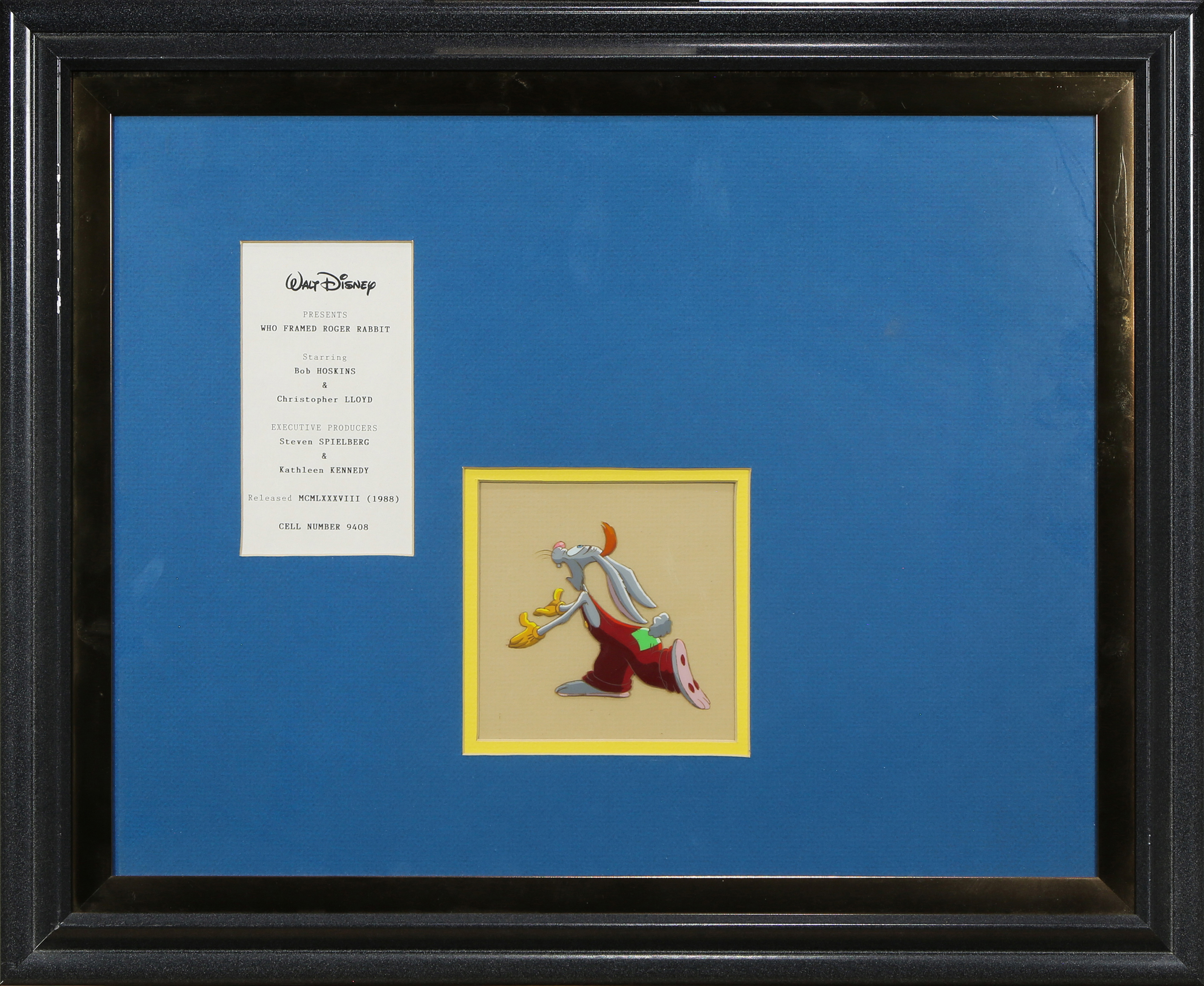 WALT DISNEY ANIMATION CELS AND