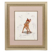 WALT DISNEY BAMBI AUTOGRAPHED