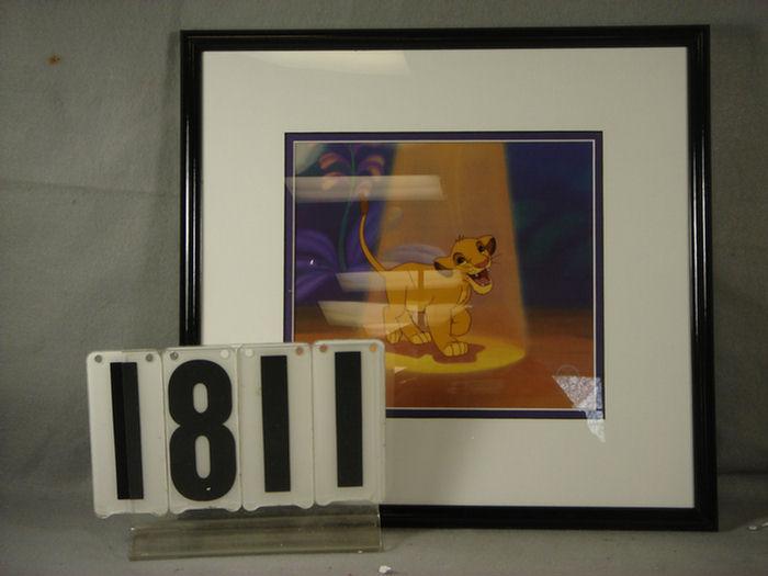 Walt Disney Company Sericel, "Simba