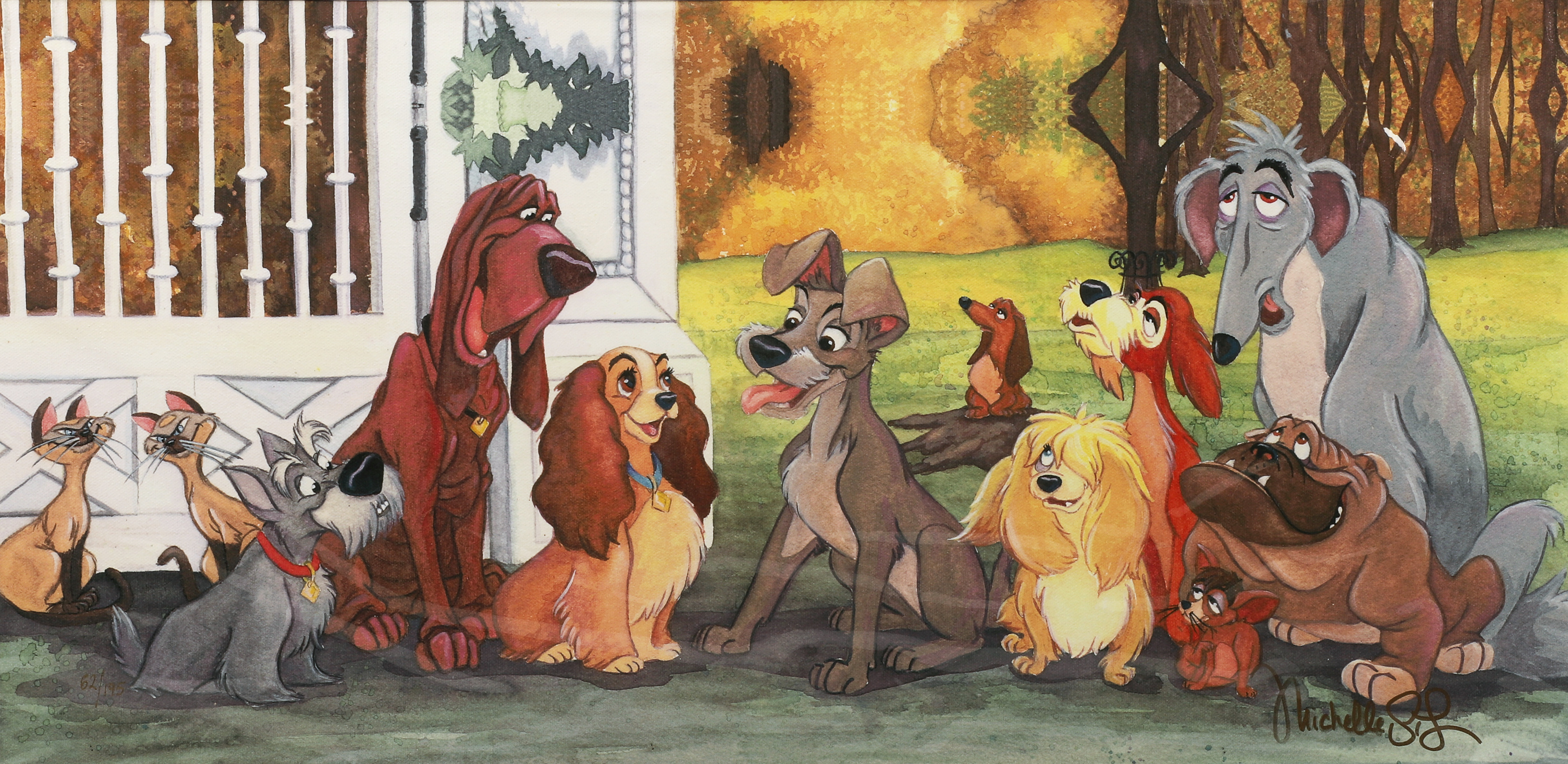Walt Disney Lady and the Tramp