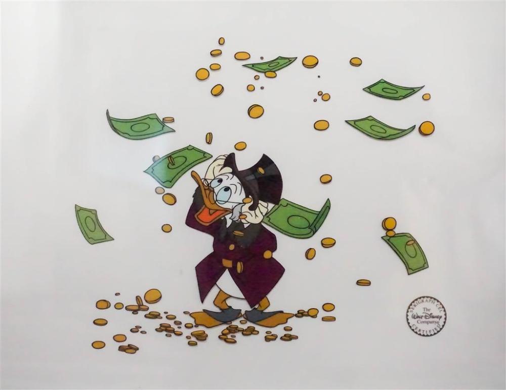 WALT DISNEY, SCROOGE MCDUCK,