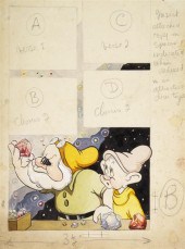 (WALT DISNEY) SNOW WHITE Doc a