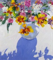 WALT GONSKE (1942-), SUNLIT FL