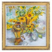 WALT GONSKE. "SAMOVAR, SUNFLOW