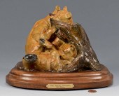 WALT HORTON BRONZE SCULPTURE "