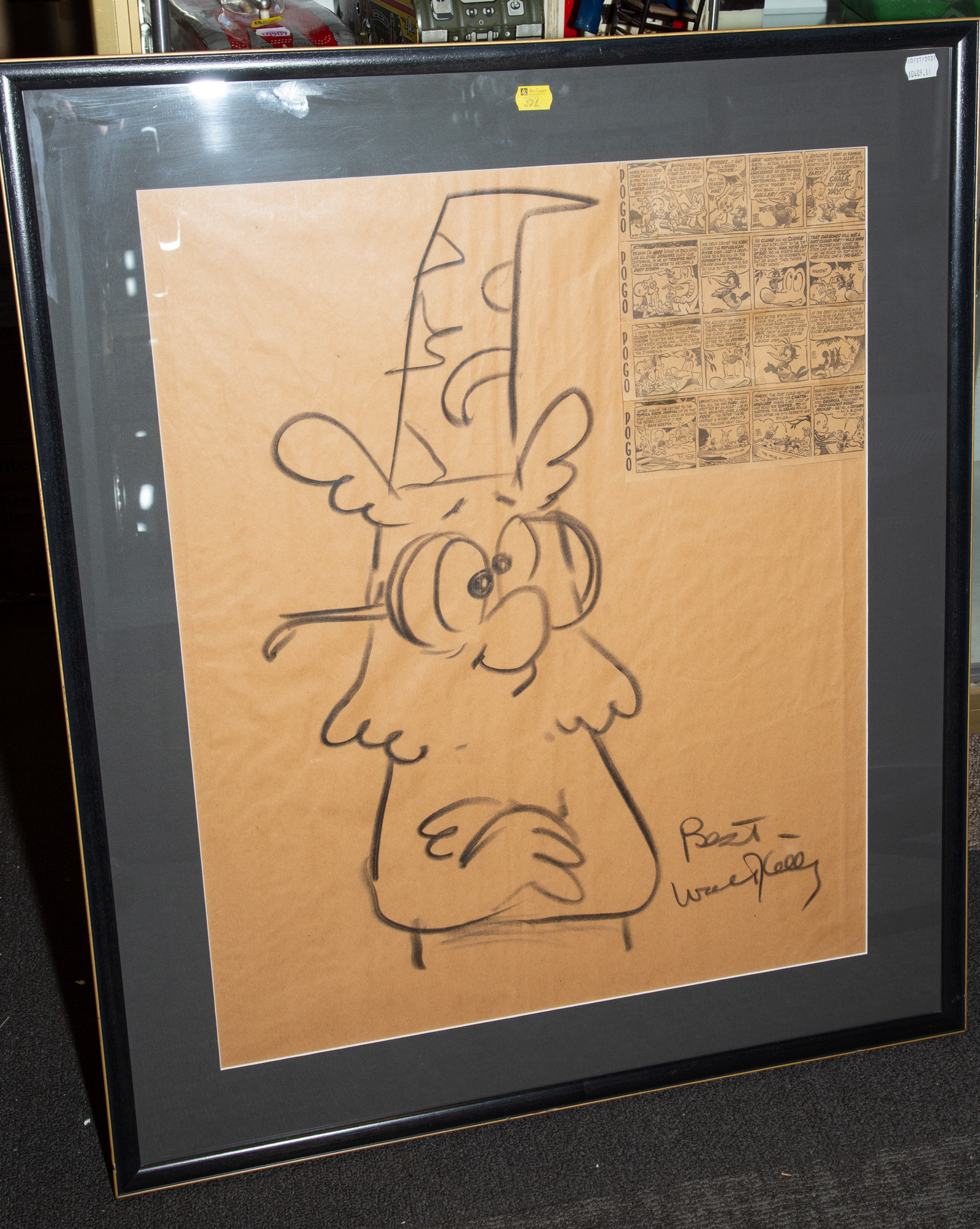 WALT KELLY. HOWLAND OWL FROM POGO