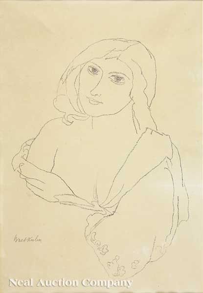Walt Kuhn (American 1877-1949)