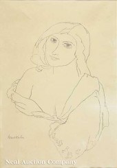 Walt Kuhn (American 1877-1949)