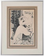 WALT KUHN LITHOGRAPH(American,
