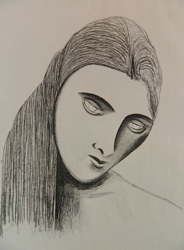 WALT KUHN LITHOGRAPHWalt Kuhn