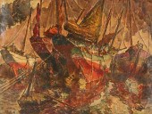 WALT LOUDERBACK OIL ON CANVAS