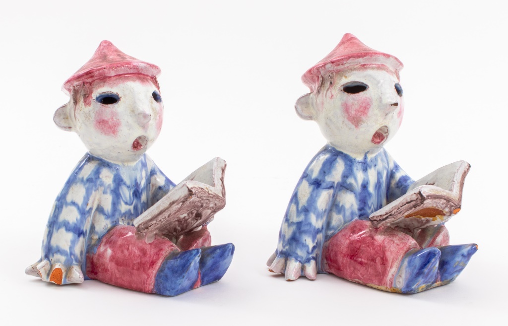 WALTER BOSSE GLAZED CERAMIC CHILD