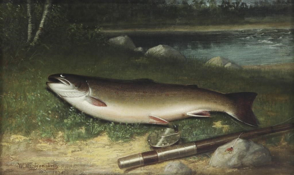WALTER BRACKETT (1823-1919)Brook