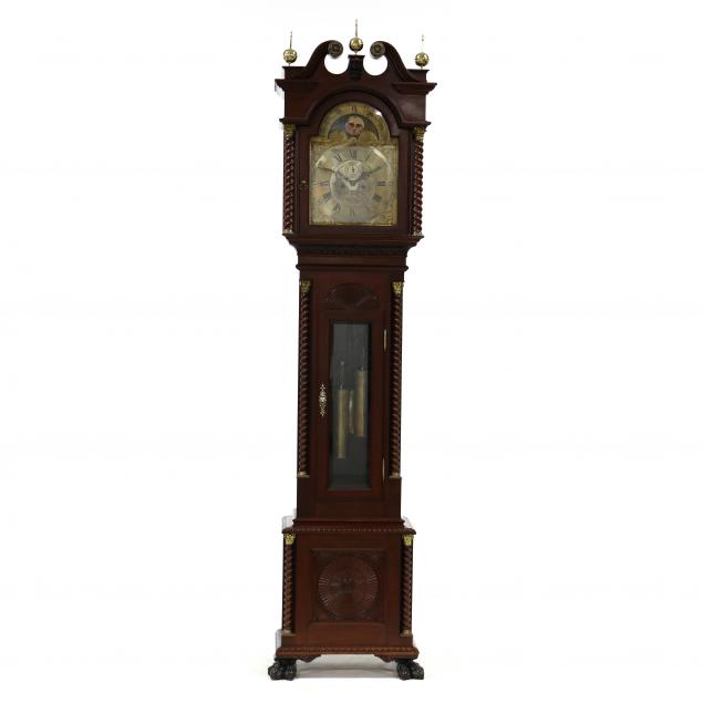 WALTER DURFEE, PATTERN 42 TALL CASE
