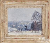 WALTER EMERSON BAUM, OIL ON BO
