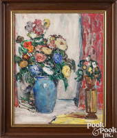 WALTER EMERSON BAUM, OIL ON BO