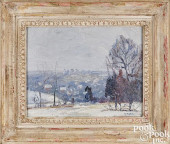 WALTER EMERSON BAUM, OIL ON BO