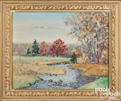 WALTER EMERSON BAUM, OIL ON CA