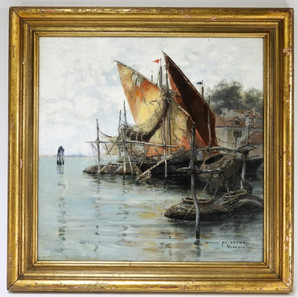WALTER F. BROWN VENETIAN DOCK