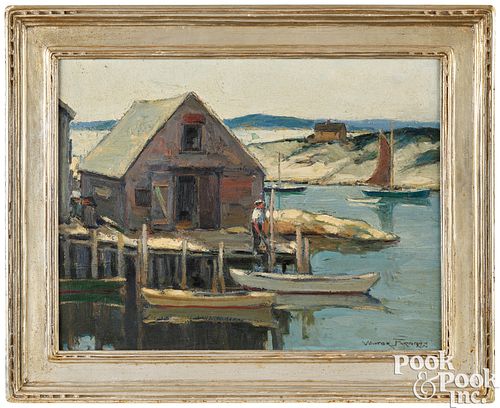 WALTER FARNDON OIL ON BOARD
