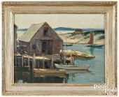 WALTER FARNDON OIL ON BOARD HA