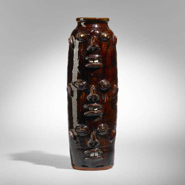 Walter Fleming. Totemic jar with