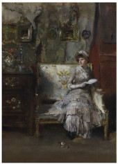 WALTER GAY (1856-1937) FIGURAL