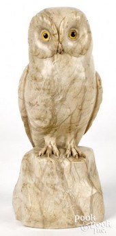 WALTER GEBLER CARVED MARBLE OW
