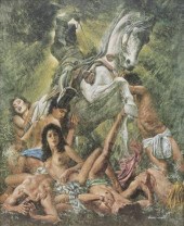 WALTER GIROTTO (B.1953) FRAMED