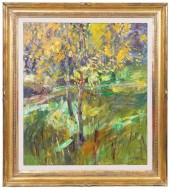 WALTER GONSKE 'YOUNG ASPENS' O
