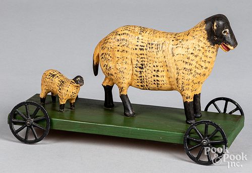 WALTER GOTTSHALL CARVED AND PAINTED