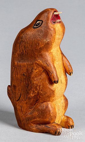 WALTER GOTTSHALL CARVED AND PAINTED