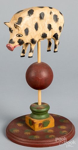 WALTER GOTTSHALL CARVED AND PAINTED