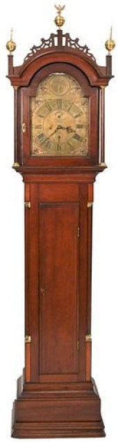 WALTER H. DURFEE TALL CASE GRA