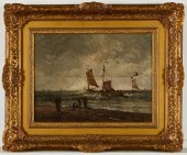 WALTER HARTSON SHIPS PAINTING