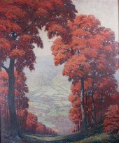 WALTER KING STONE LANDSCAPE OI