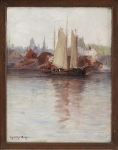 WALTER L. DEAN DOCKED SHIP HAR