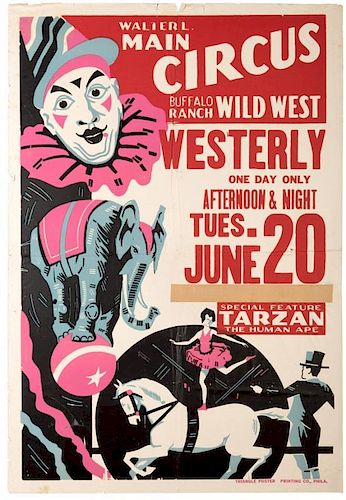 WALTER L. MAIN CIRCUS. BUFFALO